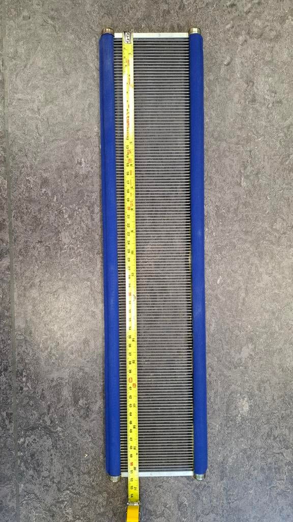 RVS Weefriet 50 cm breed, 3 openingen/cm, Hobby en Vrije tijd, Spinnewielen en Spinnen, Gebruikt, Overige typen, Ophalen of Verzenden