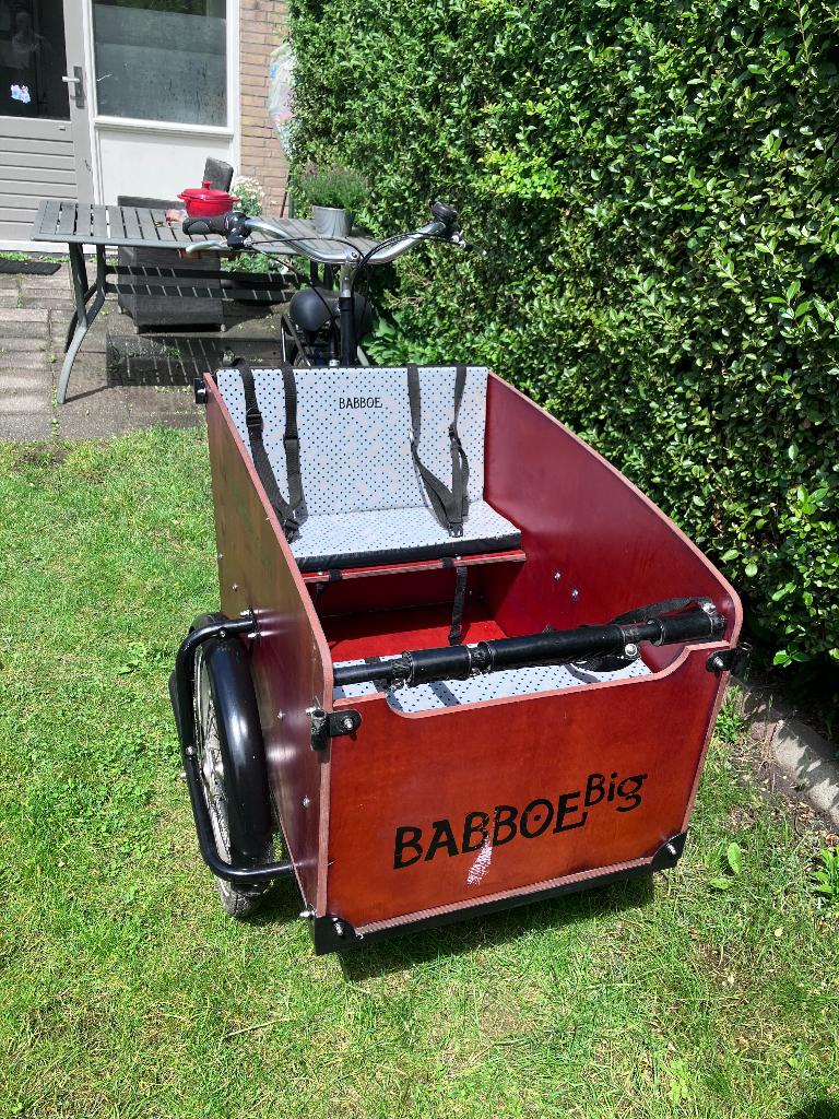 Babooe Big Bakfiets, Ophalen, Zo goed als nieuw, 4 kinderen of meer, Overige merken