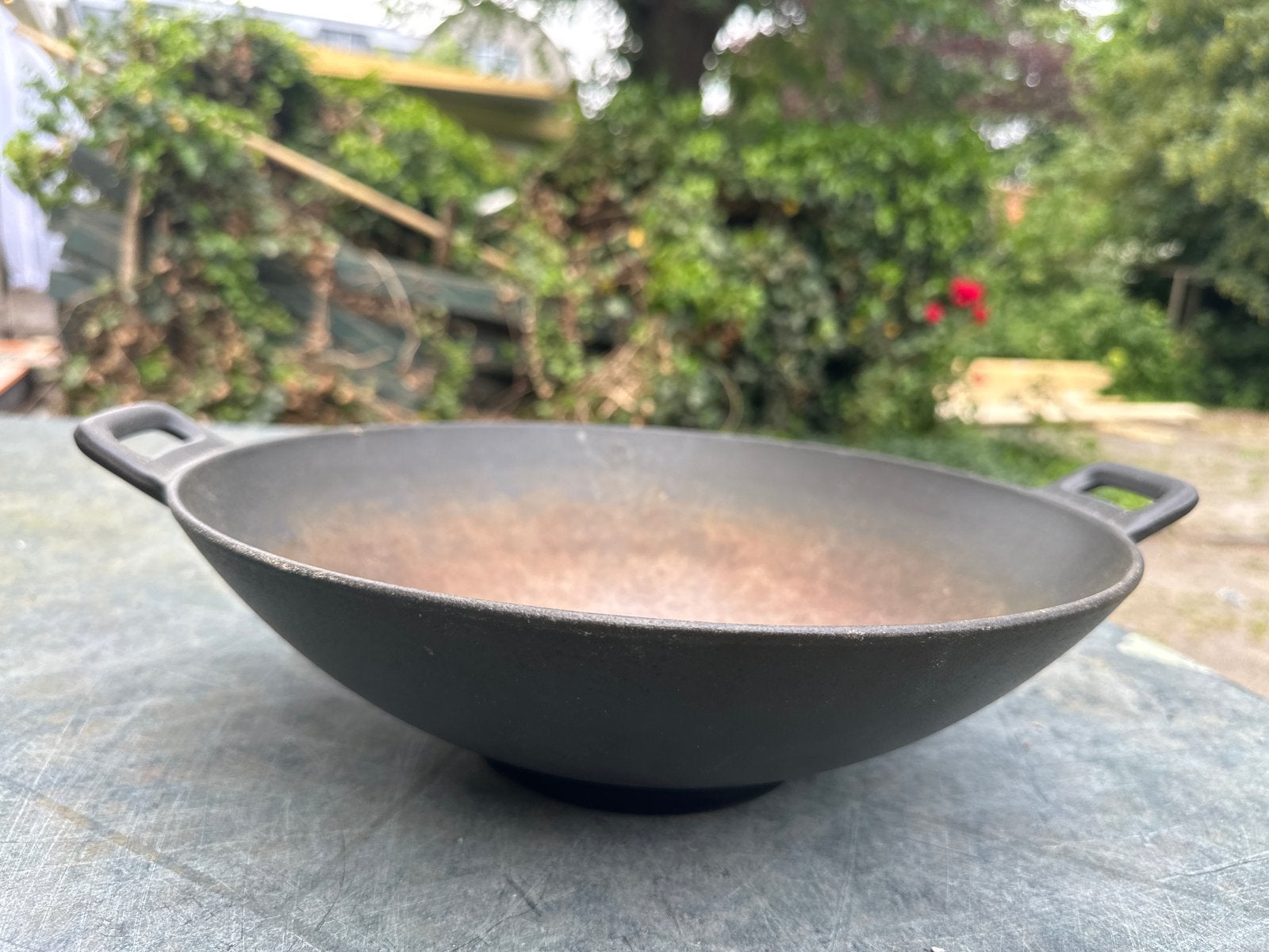 Gietijzeren wokpan - Duurzaam en veelzijdig koken, Ophalen, Gebruikt