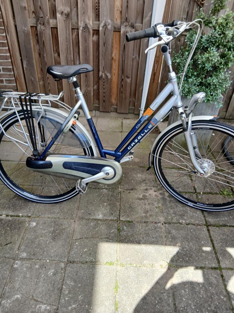 Goede nette gazelle Orange, Fietsen en Brommers, Fietsen | Dames | Damesfietsen, Ophalen, 53 tot 56 cm, Versnellingen, Zo goed als nieuw