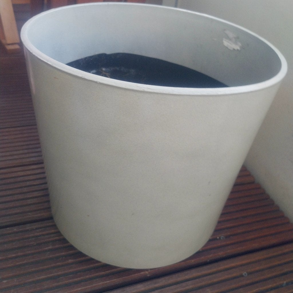 Mooie grote kunstof Bloempot, Tuin en Terras, Bloempotten, Kunststof, Rond, Zo goed als nieuw, Balkon