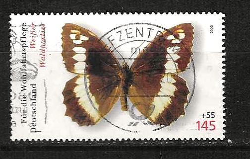 Vlinders 7 BRD 2503, Ophalen of Verzenden, Gestempeld, Dier of Natuur