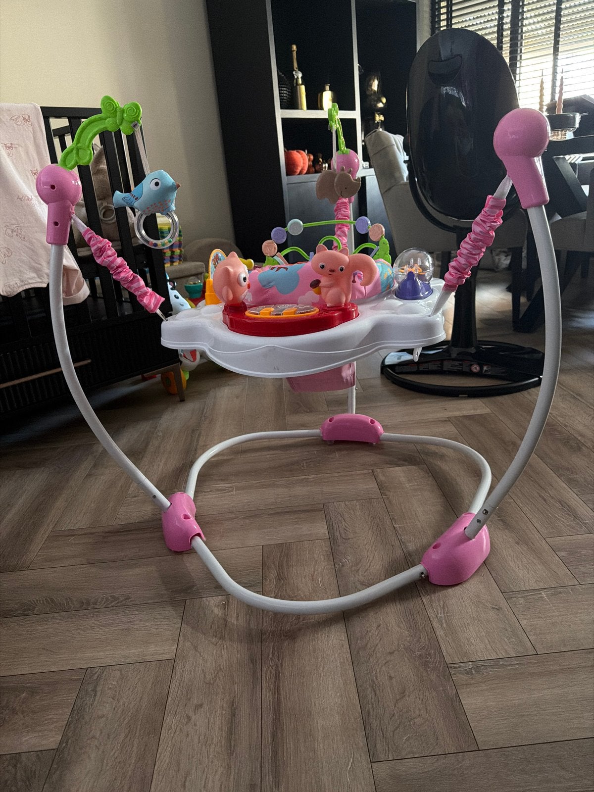 Baby Jumperoo met geluid en licht, Kinderen en Baby's, Ophalen, Zo goed als nieuw, Overige typen, Met geluid