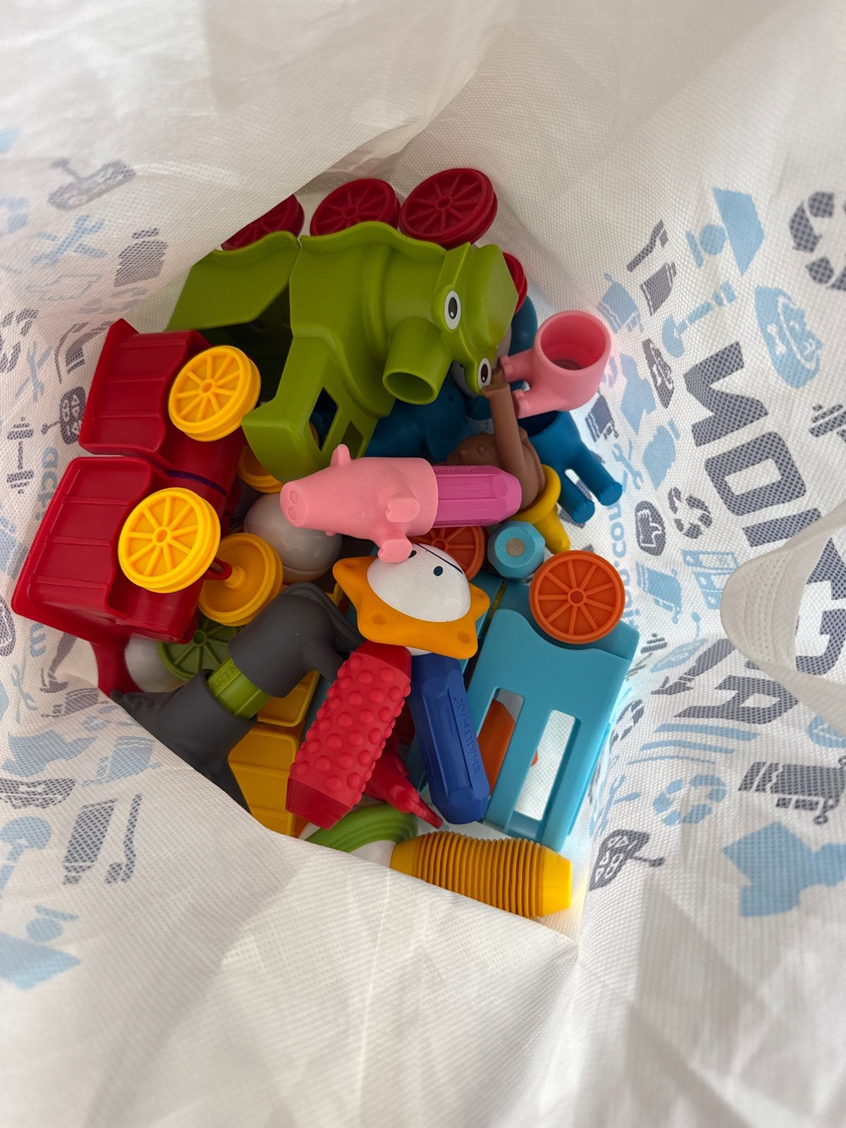 Smartmax magneet speelgoed. Trein/dieren/muziek, Ophalen of Verzenden, Gebruikt, Jongen of Meisje
