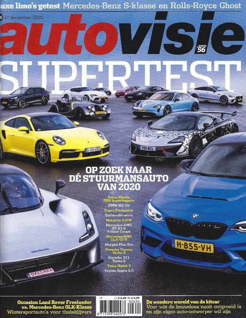 Autovisie Supertest 2020, Ophalen of Verzenden, Gelezen, Algemeen