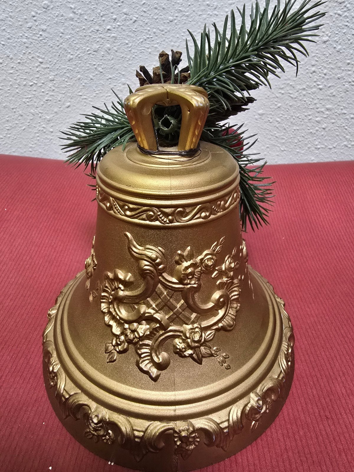 Vintage muziekdoos kerstklok "Stille Nacht"  Made in Germany, Ophalen of Verzenden