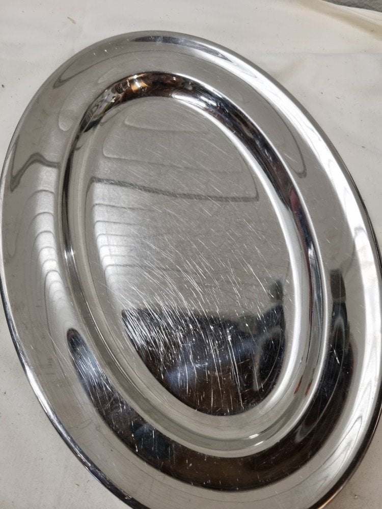schaal rvs gero zilmeta ovaal, Ophalen of Verzenden, 'T Olde Gre-j, Info@toldegrej.nl, Endepoelstraat 20f Didam