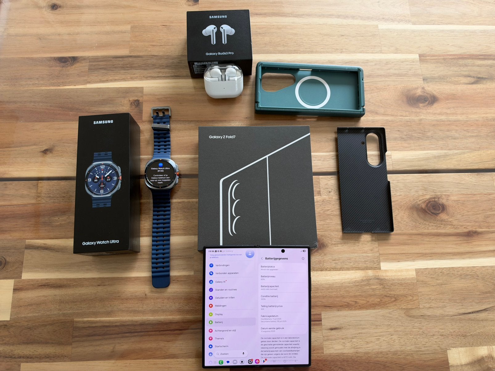 Samsung Z Fold7 512GB + Watch Ultra + Buds3 Pro