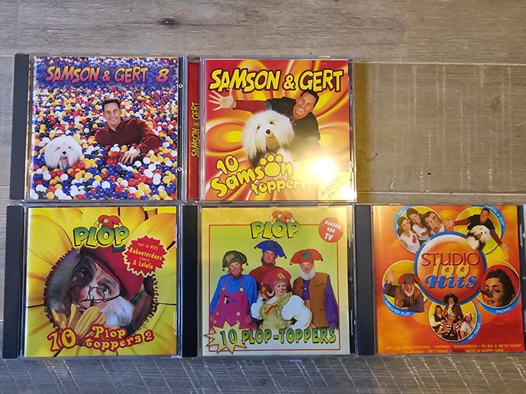 Samson & Gert en Kabouter Plop CD's - Diverse titels, Gebruikt, 6 tot 9 jaar, Boxset, Ophalen of Verzenden