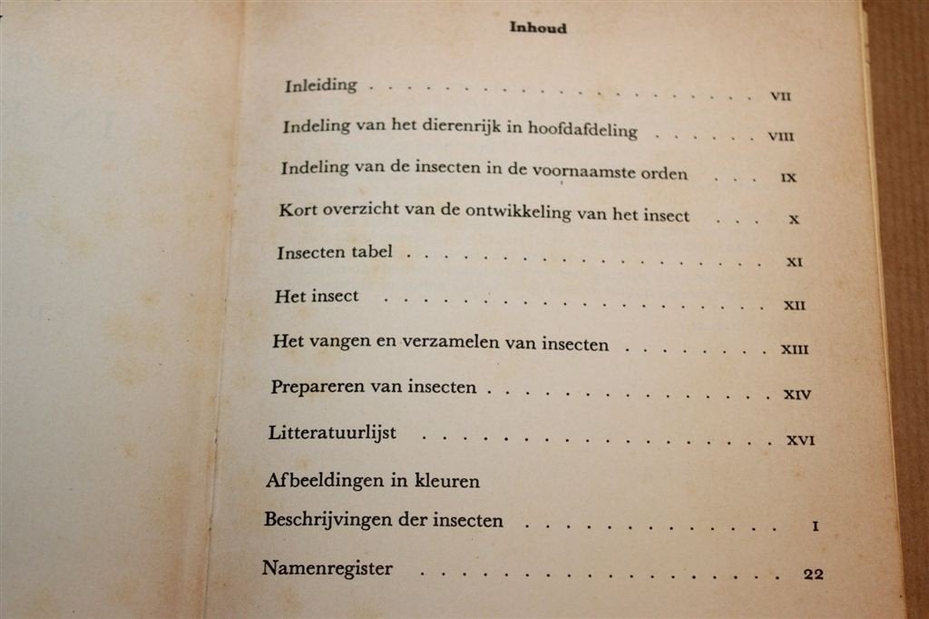 Vlinders en Insecten — Natuurgids met 64 Kleurenplaten 1961, Boeken, Ophalen of Verzenden, Gelezen, Overige diersoorten