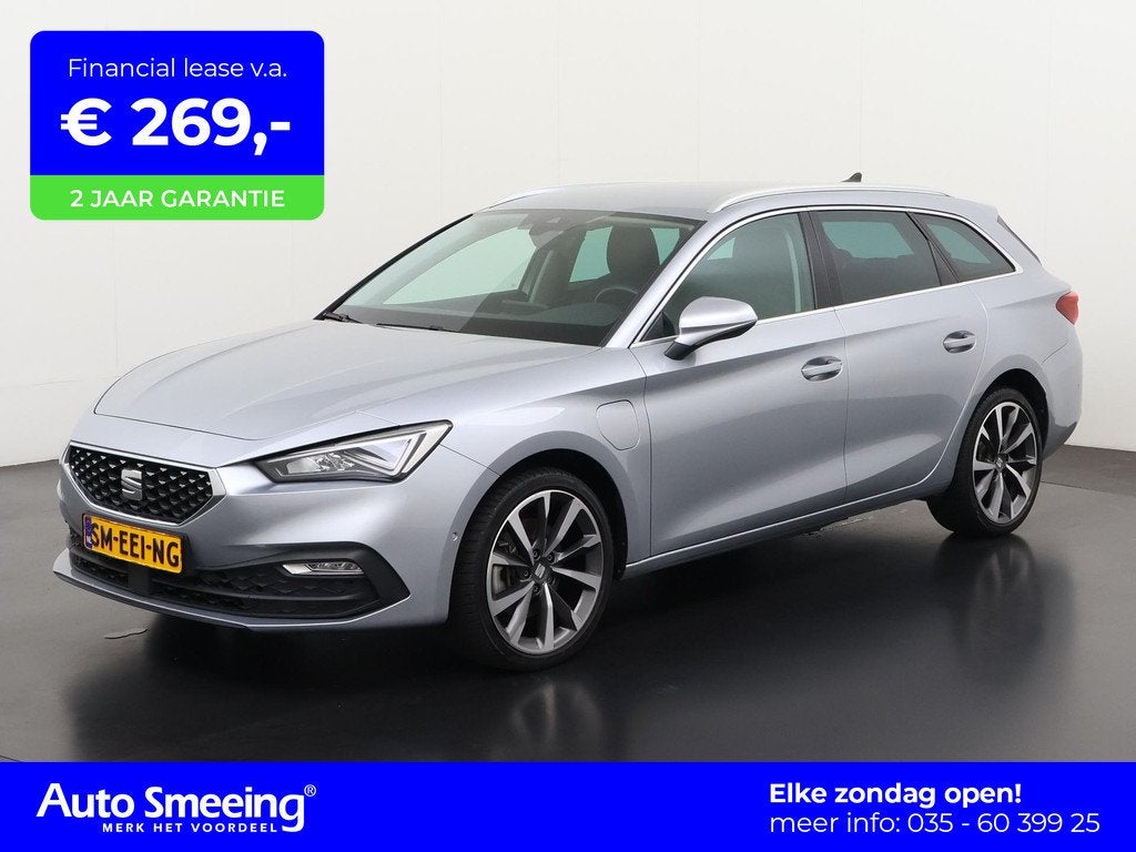 SEAT Leon Sportstourer 1.4 TSI eHybrid PHEV Xcellence | Trek, Auto's, Seat, 12 maanden, Stof, Gebruikt, Euro 6