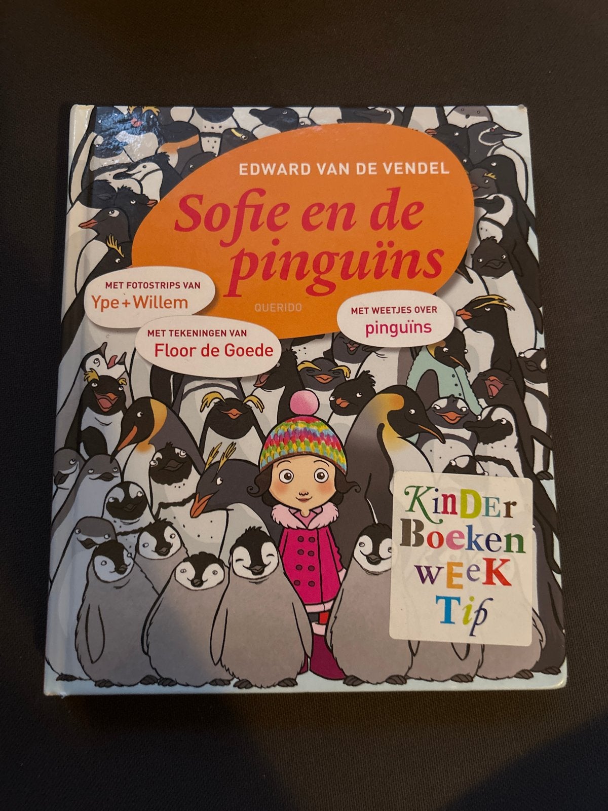 Sofie en de pinguïns - Edward van de Vendel, Ophalen of Verzenden, Zo goed als nieuw, Fictie algemeen