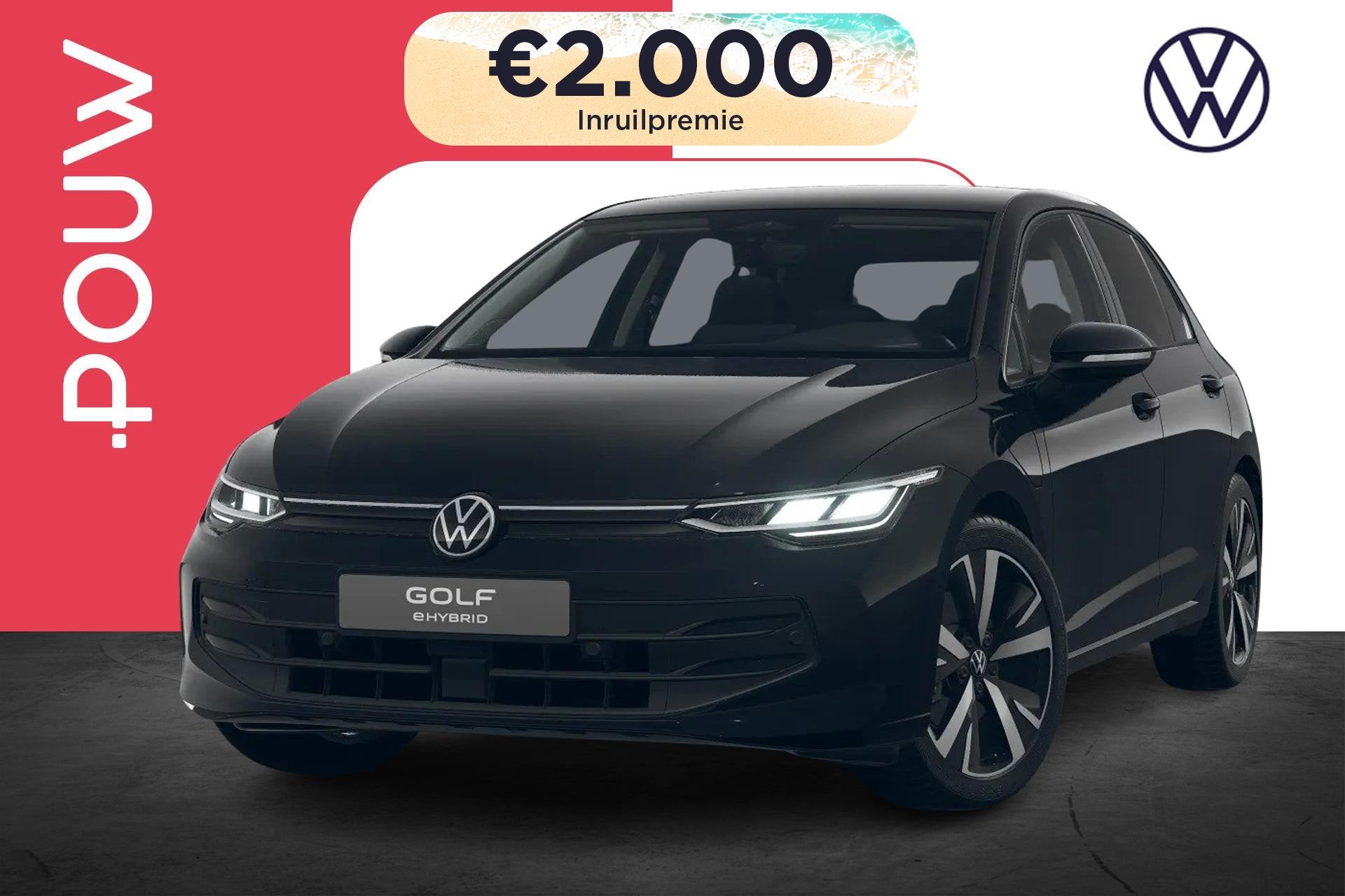 Volkswagen Golf 1.5 eHybrid 204pk Life Edition | Trekhaak We, Auto's, 12 maanden, 1498 cc, 4 cilinders, 150 min