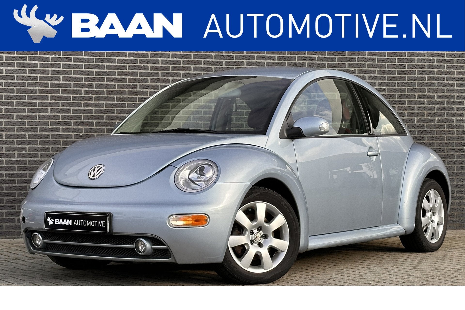 Volkswagen New Beetle 1.8-5V Turbo Highline | Leder | Airco, Auto's, Voorwielaandrijving, Gebruikt, Beetle (Kever), 4 cilinders