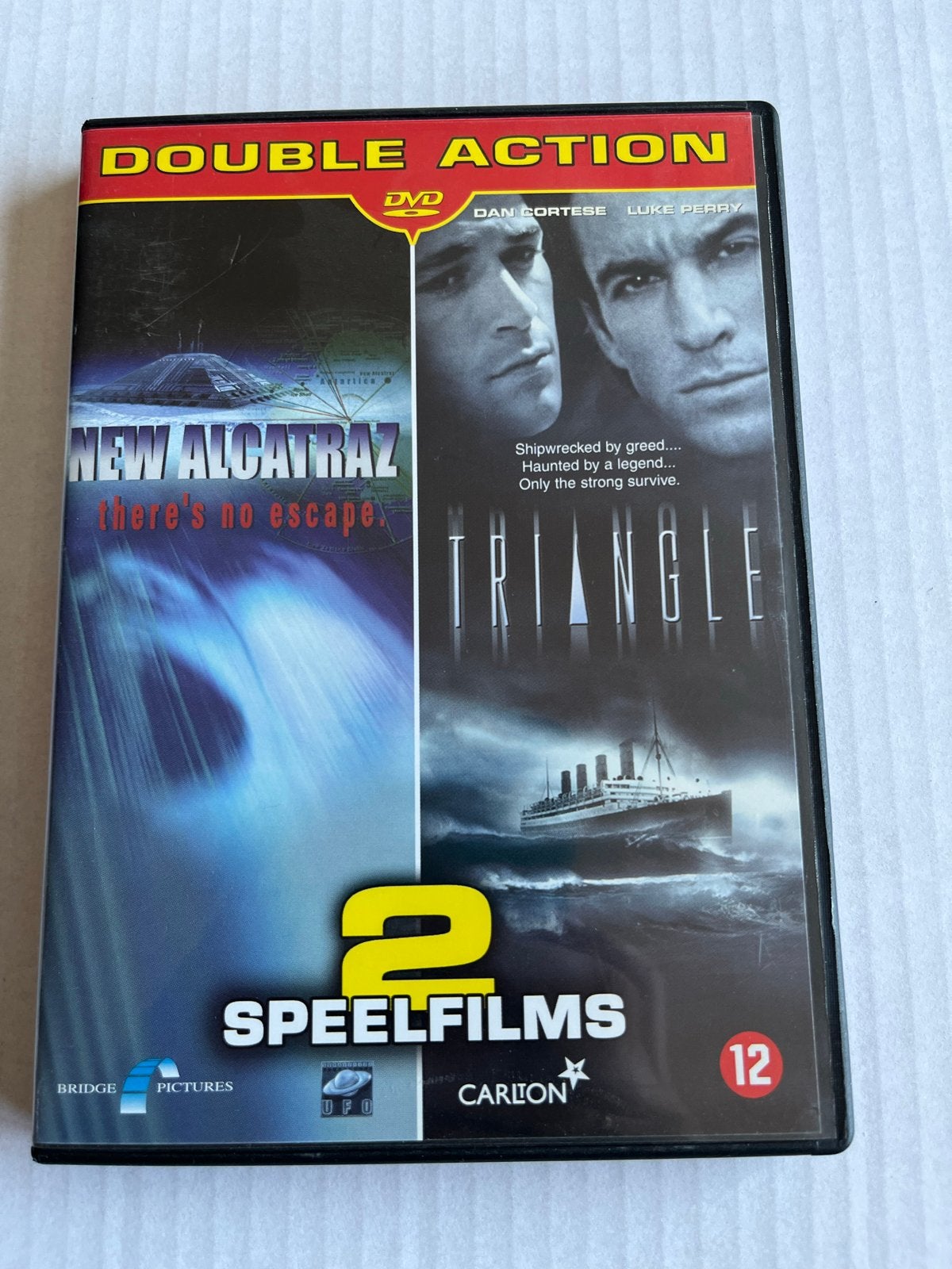 New Alcatraz / Triangle - Double Action DVD, Nederlands, Ophalen of Verzenden, Vanaf 12 jaar, Gebruikt