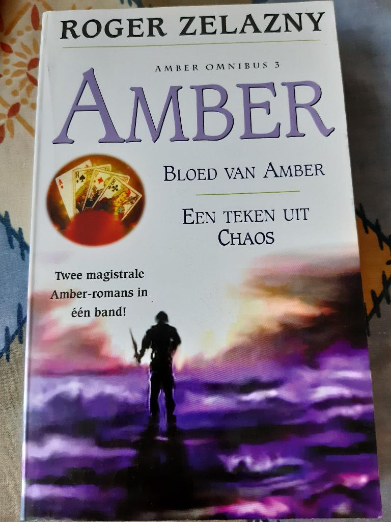 Roger zelazny:amber omnibus bloed van amber/teken uit chaos., Ophalen, Gelezen, Roger zelazny