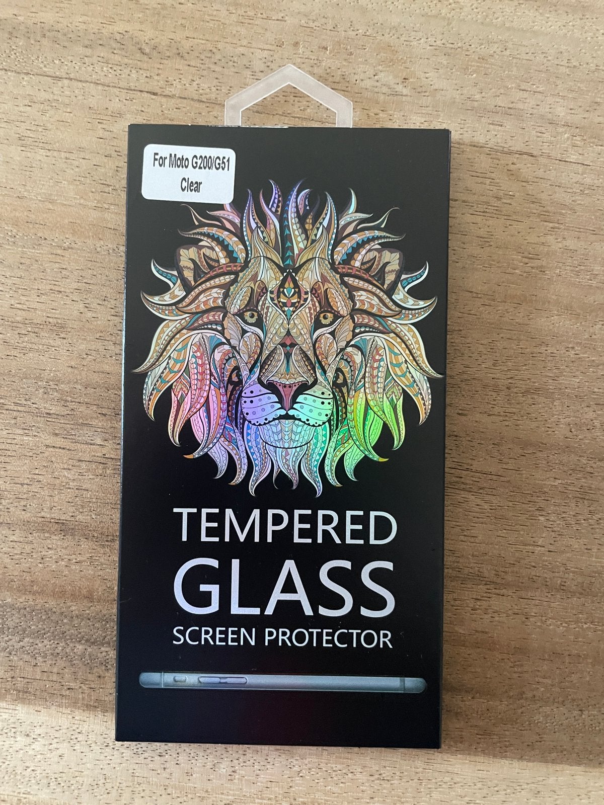 Tempered glass screen protector voor MotoG200/G51, Telecommunicatie, Mobiele telefoons | Motorola, Overige modellen, Zwart, Nieuw