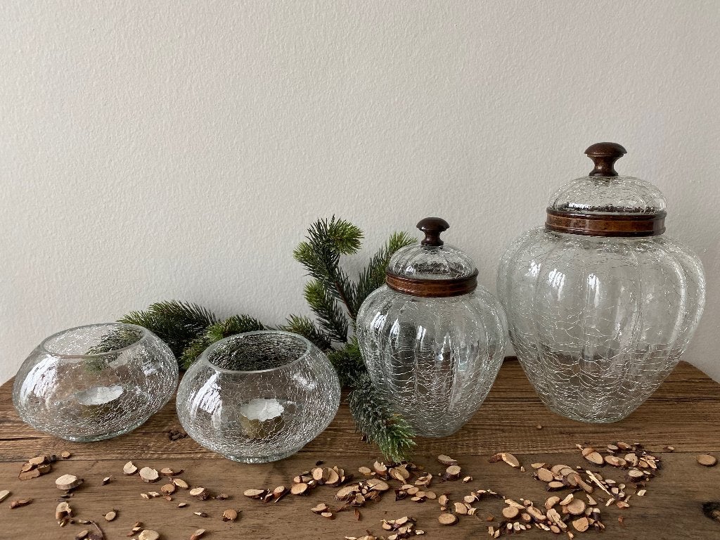 Voorraad potten en sfeerlichten., Huis en Inrichting, Woonaccessoires | Kandelaars en Kaarsen, Ophalen of Verzenden, Zo goed als nieuw