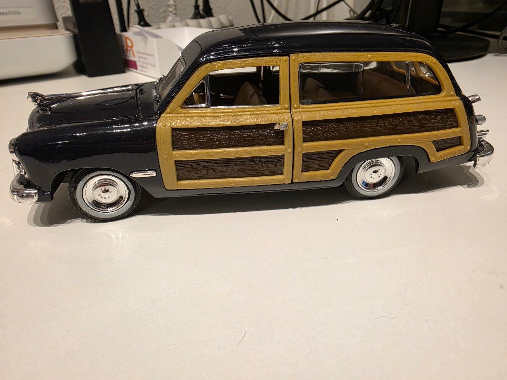 Ford Woody wagon 1/24 Motorcity, Hobby en Vrije tijd, Ophalen of Verzenden, Gebruikt, Auto, Overige merken