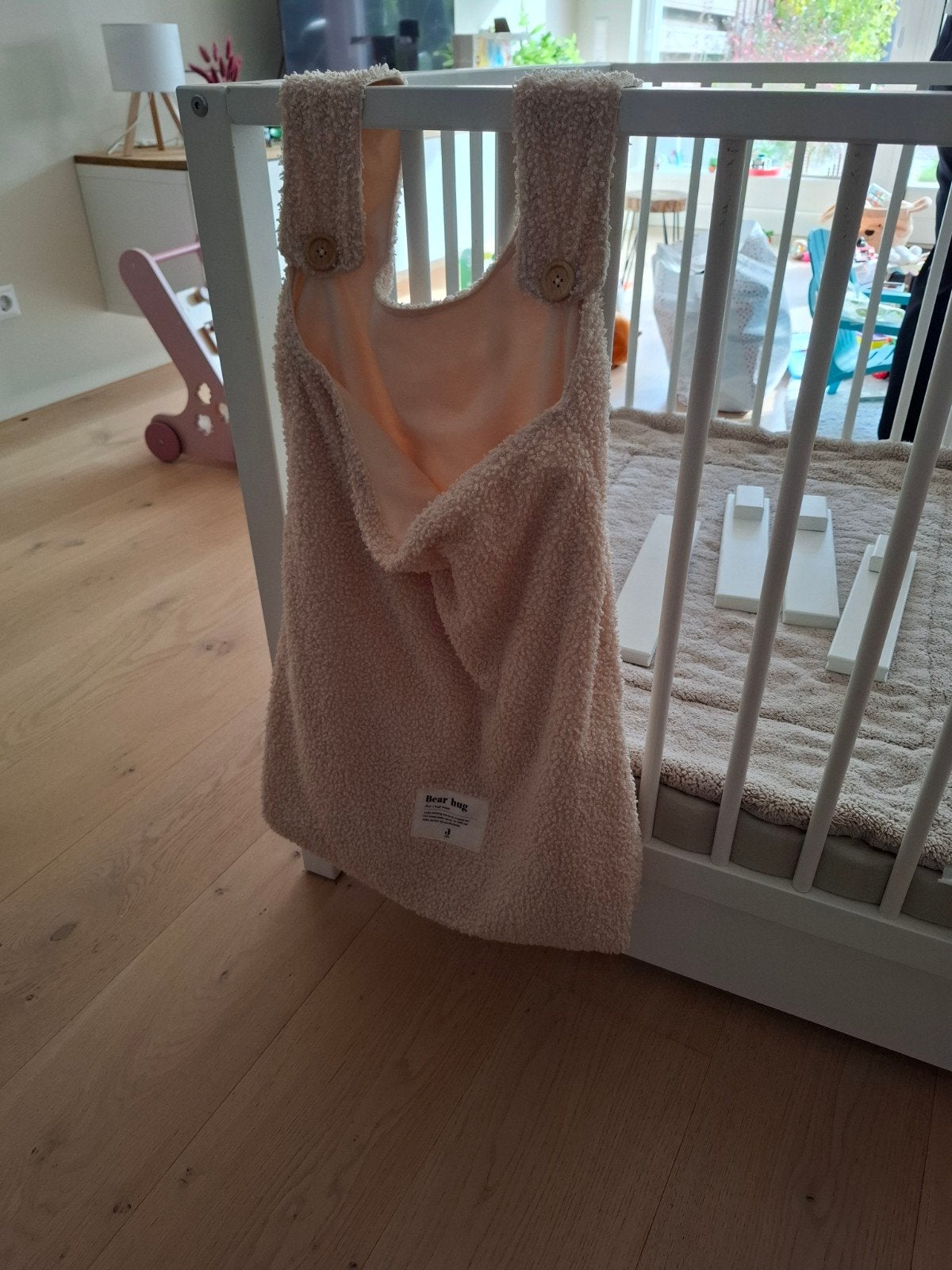witte box, Kinderen en Baby's, Ophalen, Gebruikt, In hoogte verstelbaar