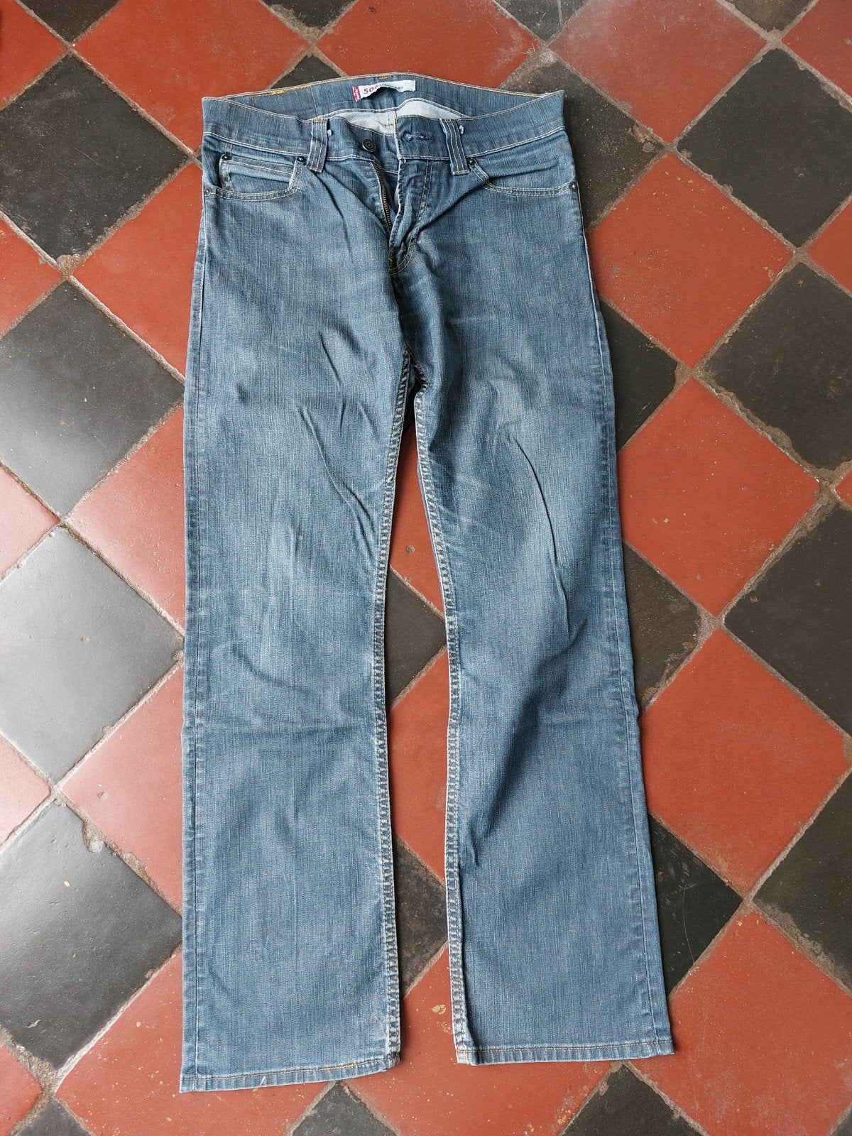 Levi's 506, Levi's, Blauw, W32 (confectie 46) of kleiner, Ophalen of Verzenden