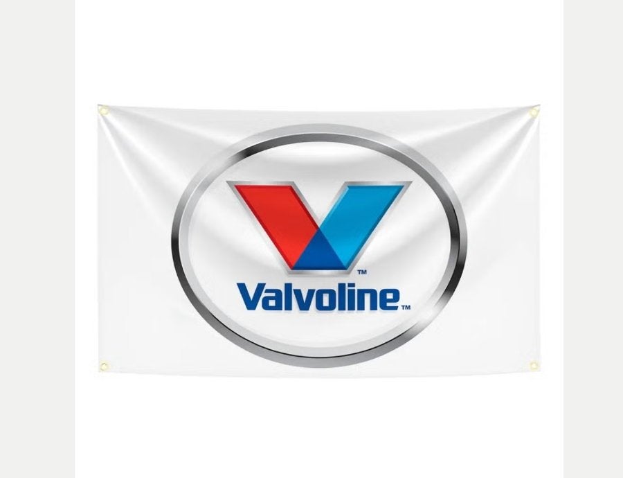 Grote vlaggen Valvoline (150x90cm), Ophalen of Verzenden, Nieuw