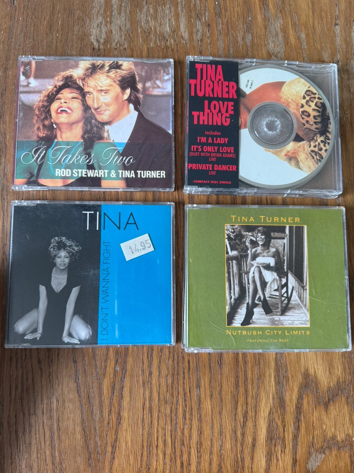 Tina Turner cd singles, Ophalen of Verzenden, Gebruikt, Pop