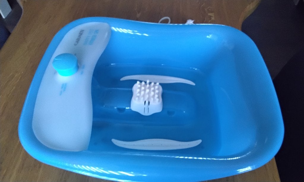 voetenbad, Ophalen of Verzenden, Zo goed als nieuw, Hand- en Voetverzorging