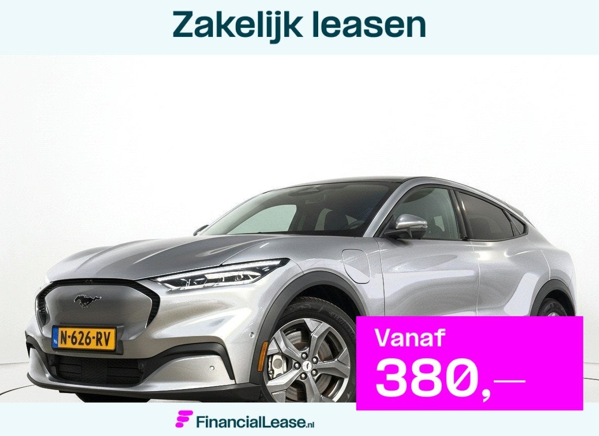 Ford Mustang Mach-E RWD 75 kWh - Pano - 360 - ACC, Automaat, Gebruikt, 750 kg, 1249 min