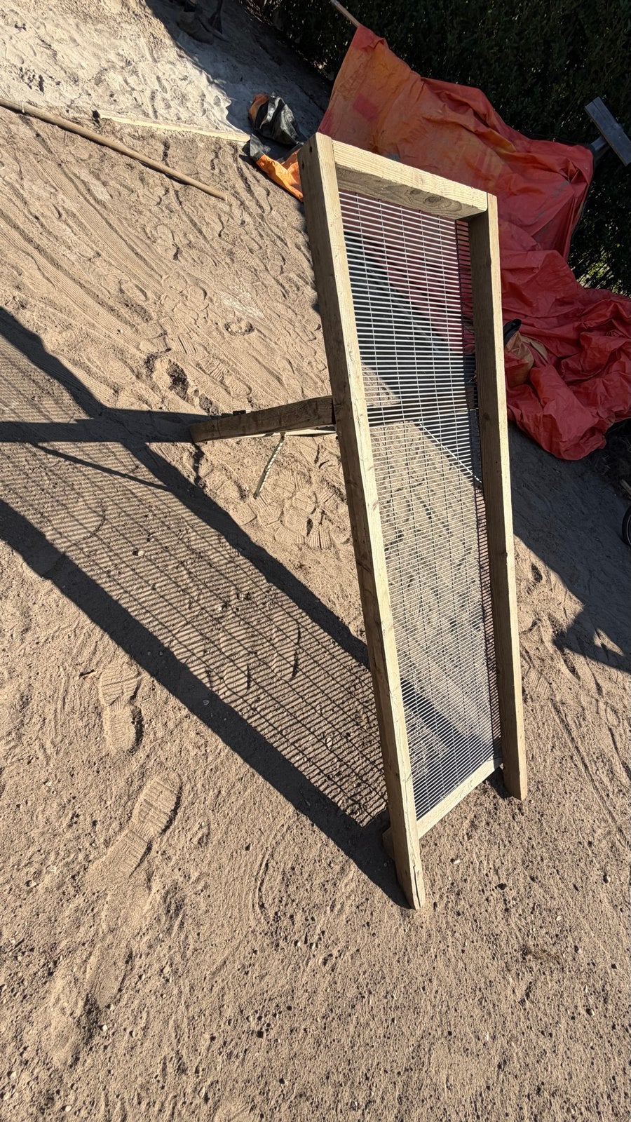 Grondzeef 63x187 cm, Ophalen of Verzenden, Gebruikt