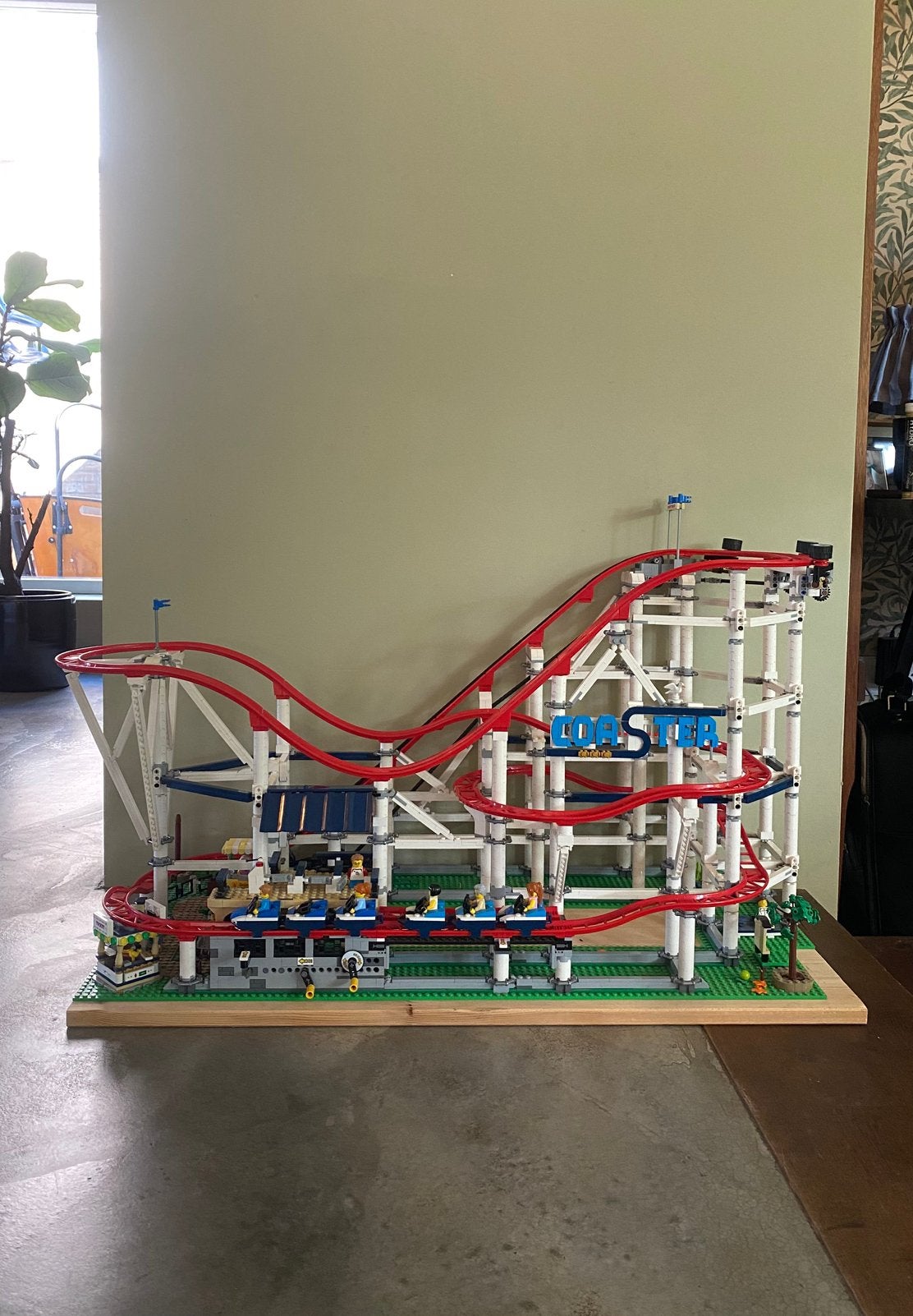 LEGO Creator Expert 10261 achtbaan, Ophalen, Lego, Inclusief instructies, Zo goed als nieuw
