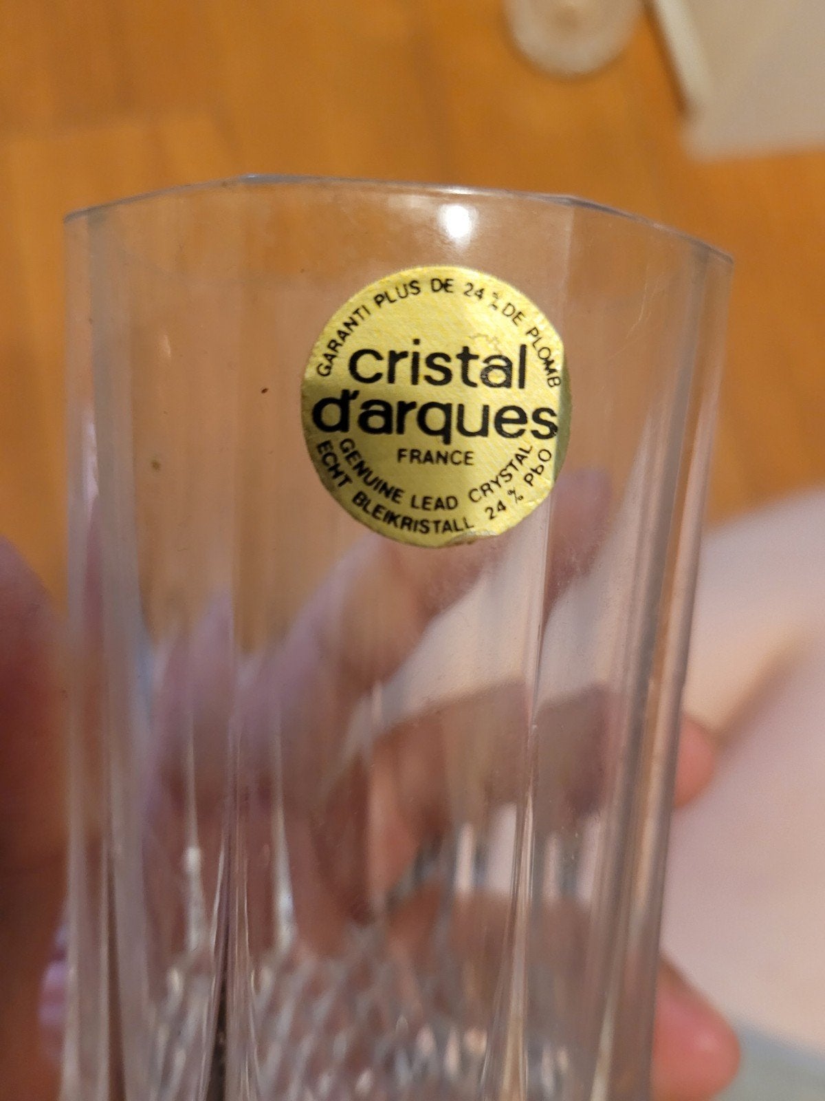 Grote partij kristallen glazen, diverse soorten, Antiek en Kunst, Antiek | Glas en Kristal, Ophalen of Verzenden
