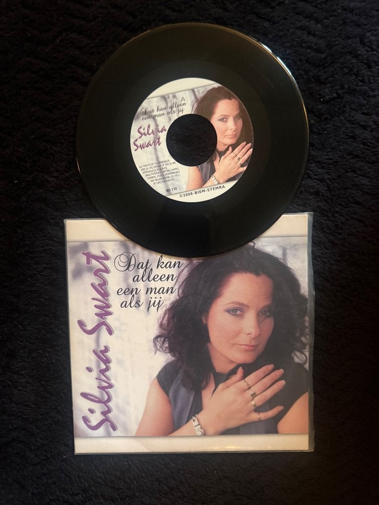 Te koop 3 singles van silvia swart, 7 inch, Ophalen of Verzenden, Zo goed als nieuw, Overige typen