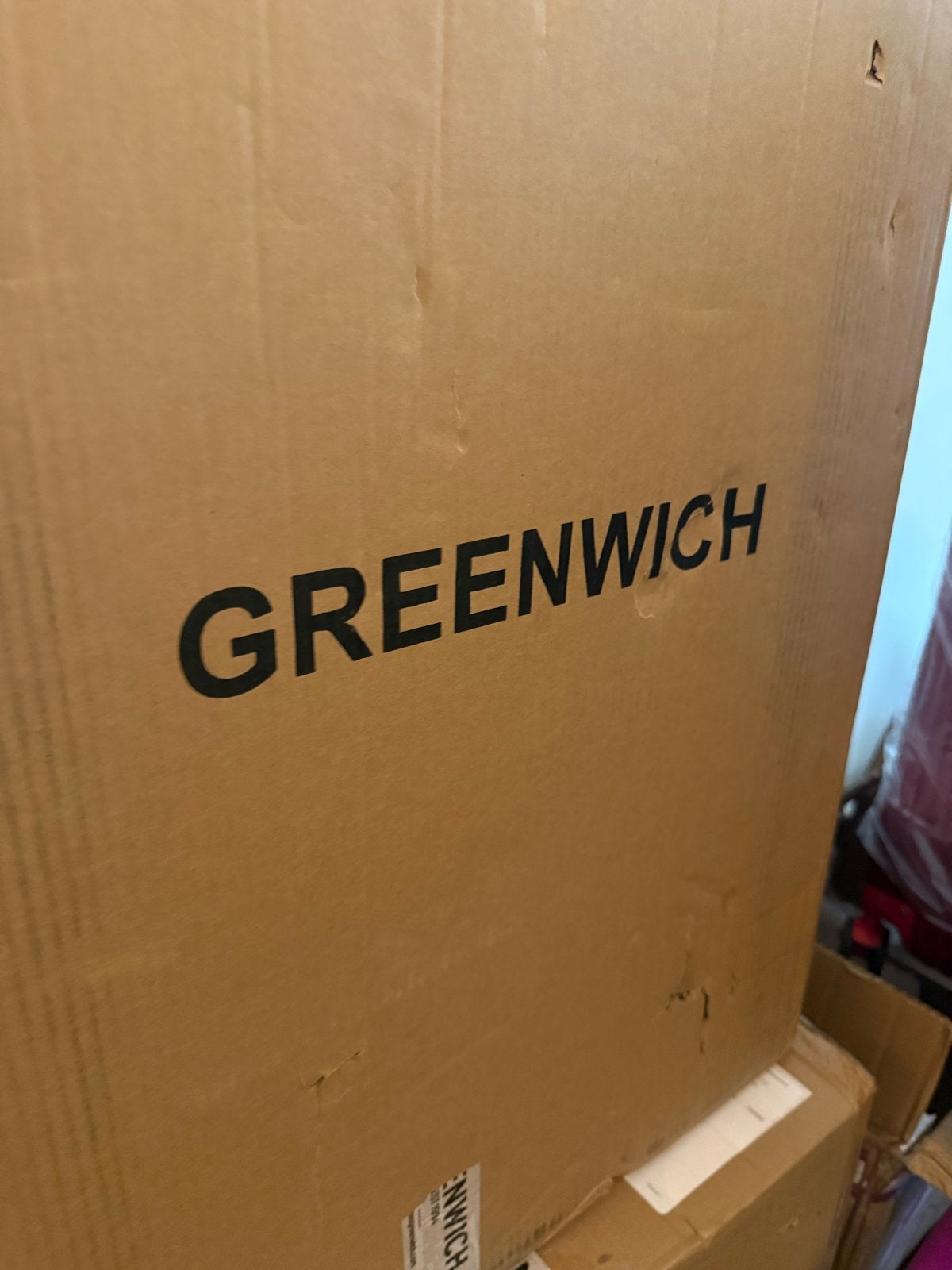 Nieuwe Greenwich Koffer - Rood met Wieltjes, 30 cm of meer, Nieuw, Ophalen of Verzenden, 60 tot 80 cm