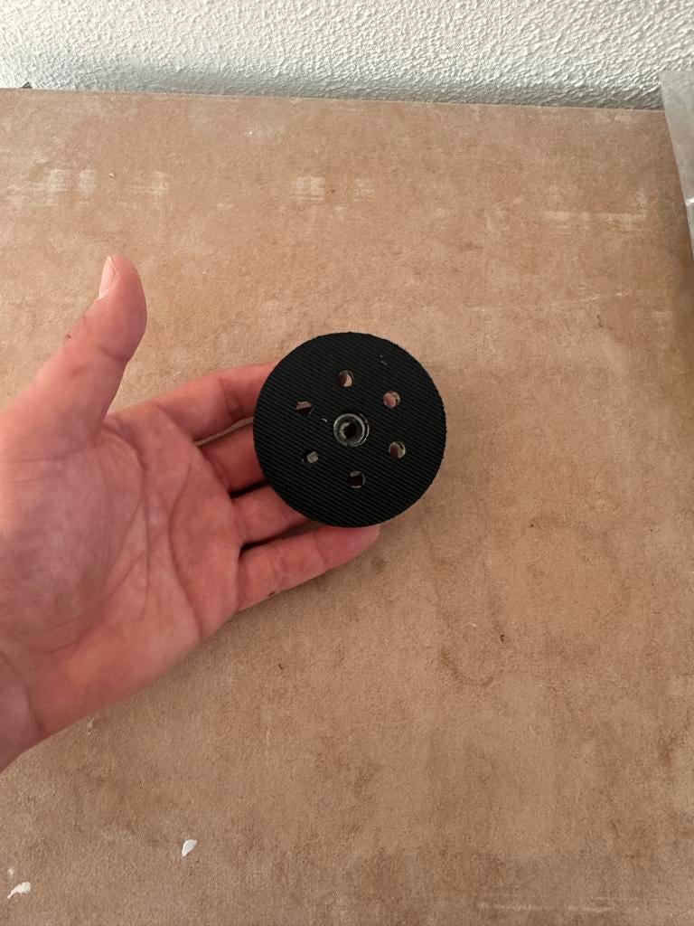 RUPES Steunpad 75mm voor RUPES LHR75, Ophalen of Verzenden, Nieuw, Minder dan 600 watt, Vlakschuurmachine