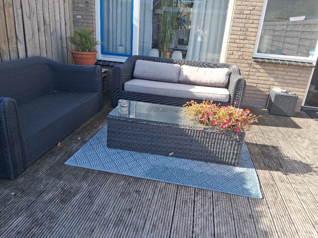 Tuinmeubel loungeset, Tuin en Terras, Ophalen, Gebruikt