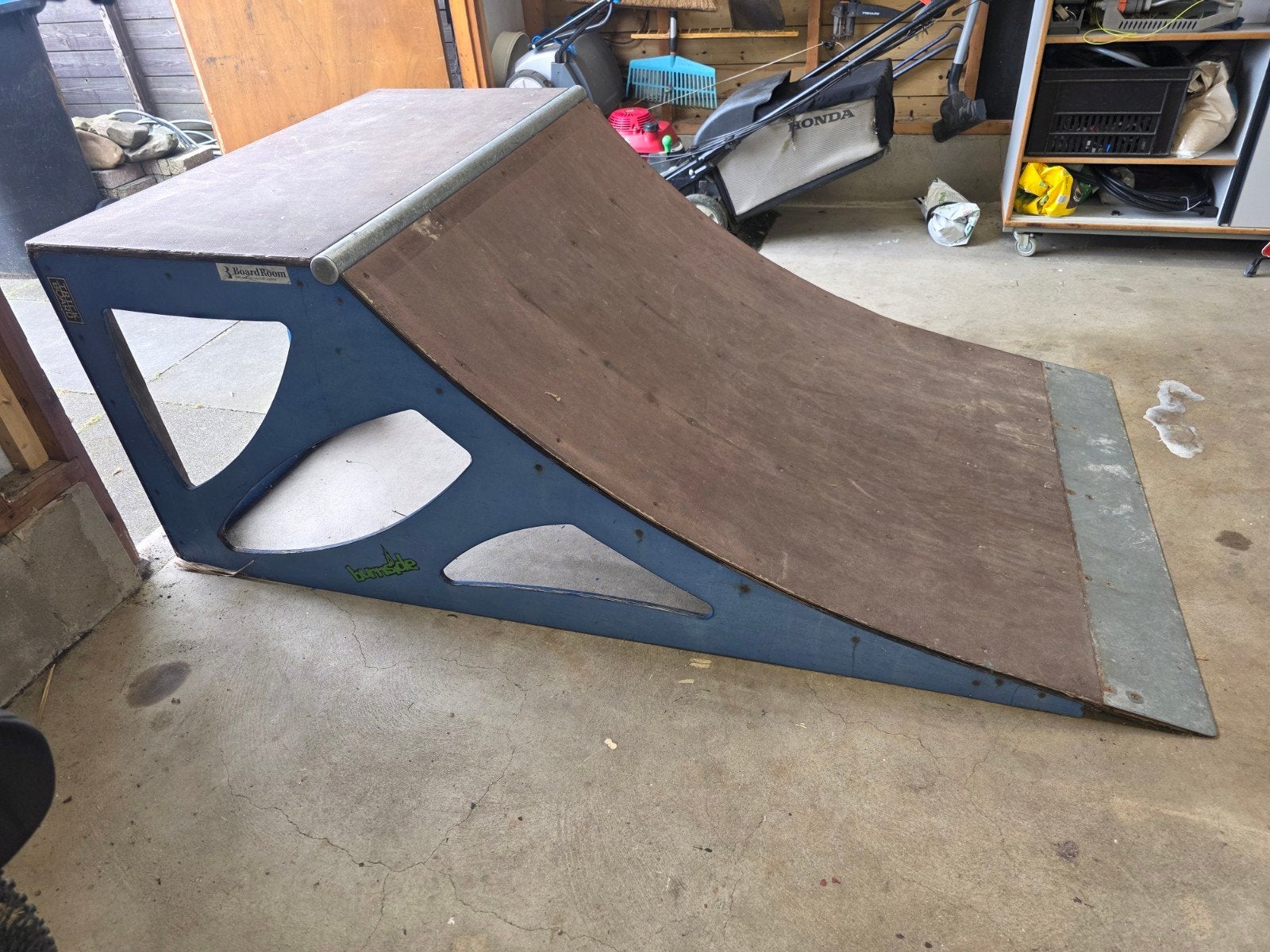 skateboard ramp, Ophalen, Gebruikt, Skateboard