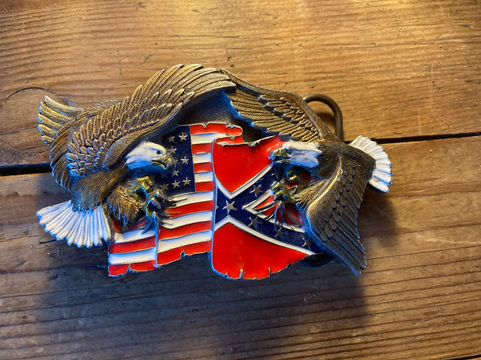 Gesp buckle Union/Confederacy, Ophalen of Verzenden, Zo goed als nieuw, Overige onderwerpen