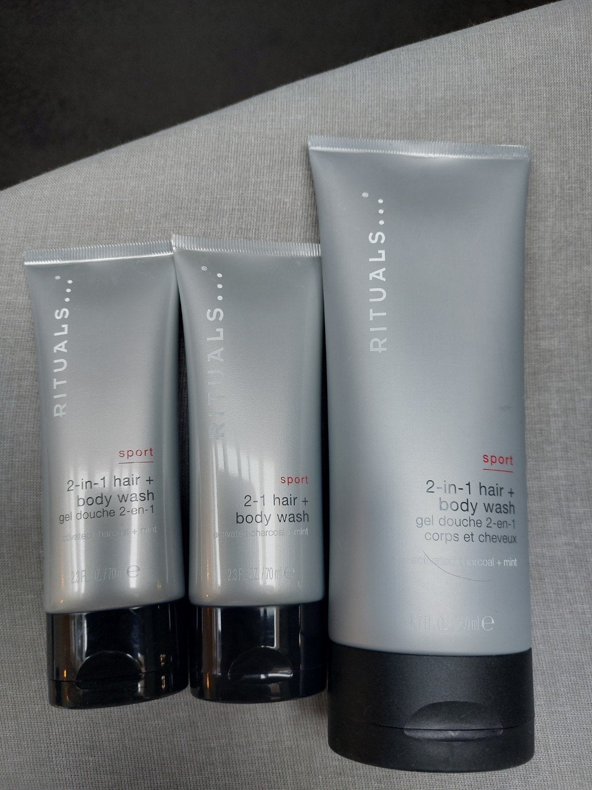 Rituals Sport 2-in-1 Hair + Body Wash (3 stuks), Sieraden, Tassen en Uiterlijk, Ophalen of Verzenden, Zo goed als nieuw, Bad & Douche