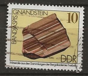 DDR 27, edelsteen, Verzenden, DDR, Gestempeld