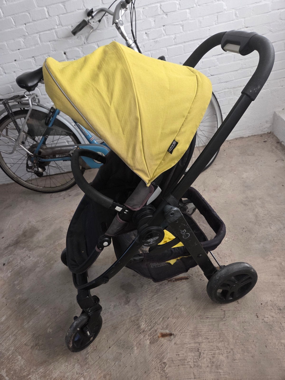 kinderwagen, Kinderen en Baby's, Buggy's, Ophalen of Verzenden, Gebruikt, Quinny, Zonnekap