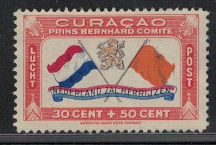 A322 Curacao LP 22 gestempeld, Postzegels en Munten, Verzenden, Gestempeld