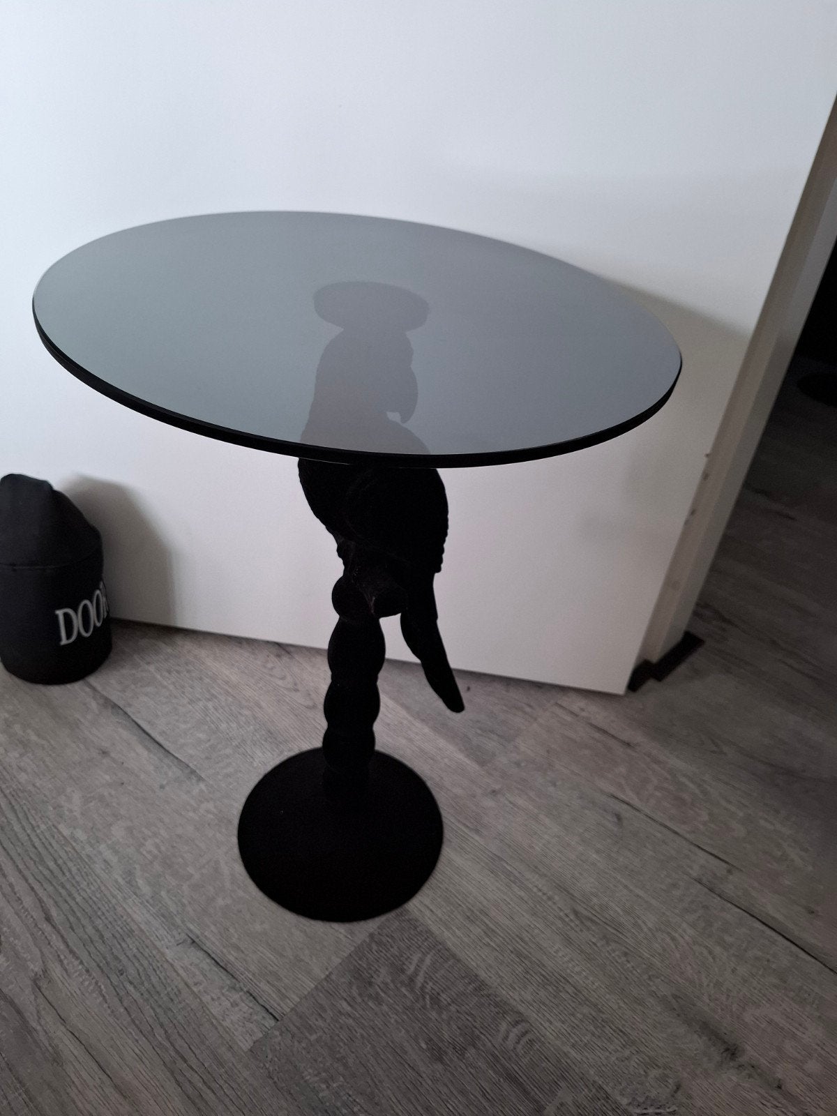 NR1 VERLOURS BIJZET TAFELTJE PAPEGAAI, Ophalen