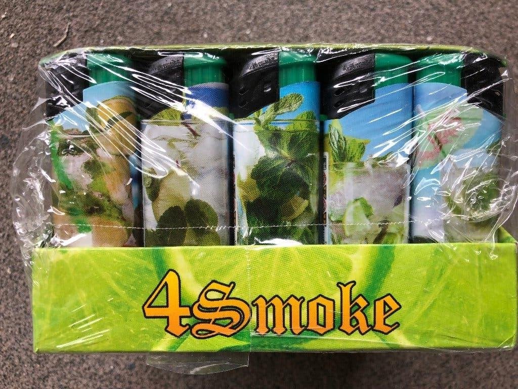 50X Aansteker Mojito cocktail Print klik navulbaar, Ophalen, Nieuw, Aansteker