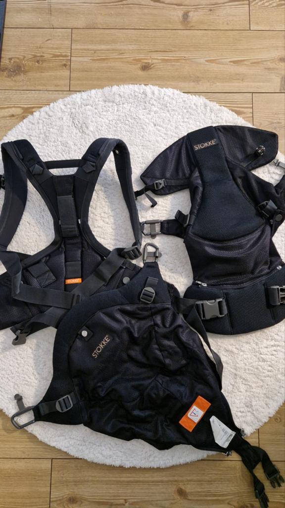 Stokke MyCarrier Draagzak - Buik en Rug, Kinderen en Baby's, Babydragers en Draagdoeken, Ophalen of Verzenden, Zo goed als nieuw