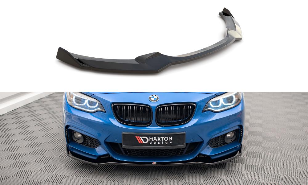 Voorlip sideskirt diffuser - BMW 2-serie F22 M-Pack 13-19, Ophalen of Verzenden