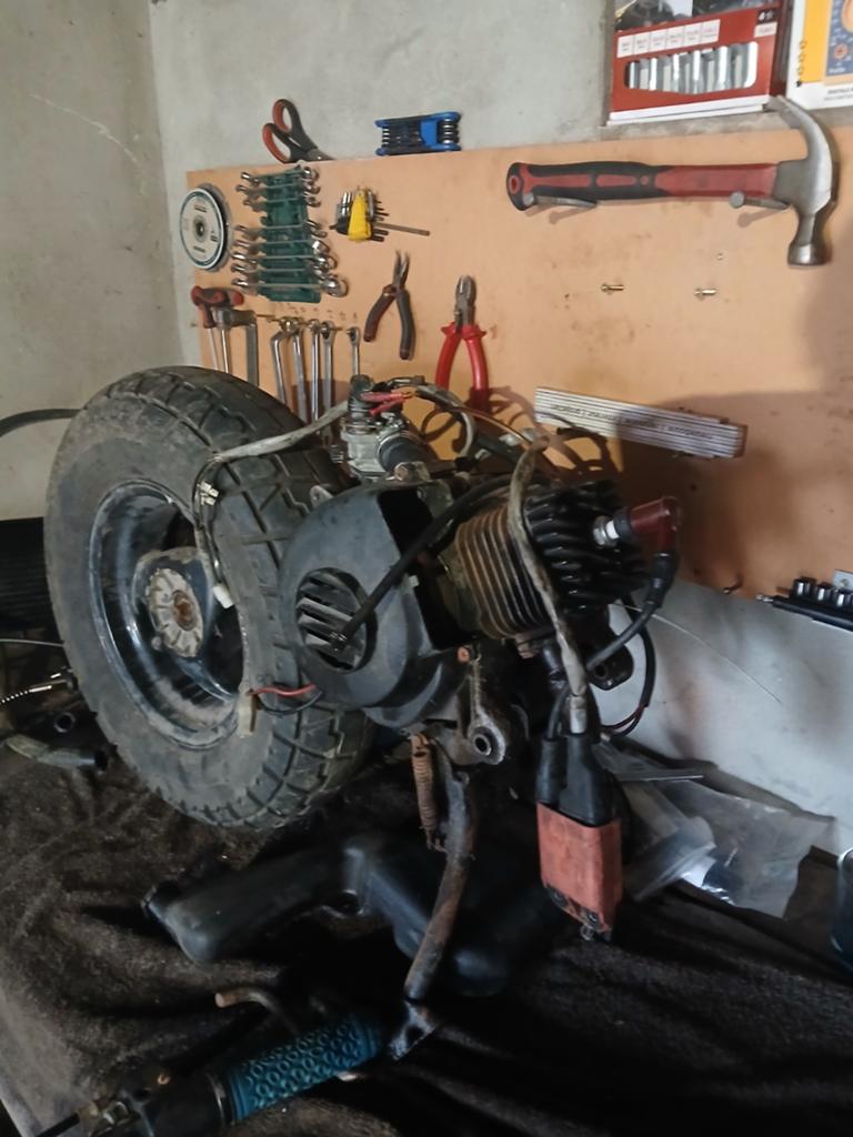 Piaggio typhoon blok 50cc ac plug and play, Ophalen
