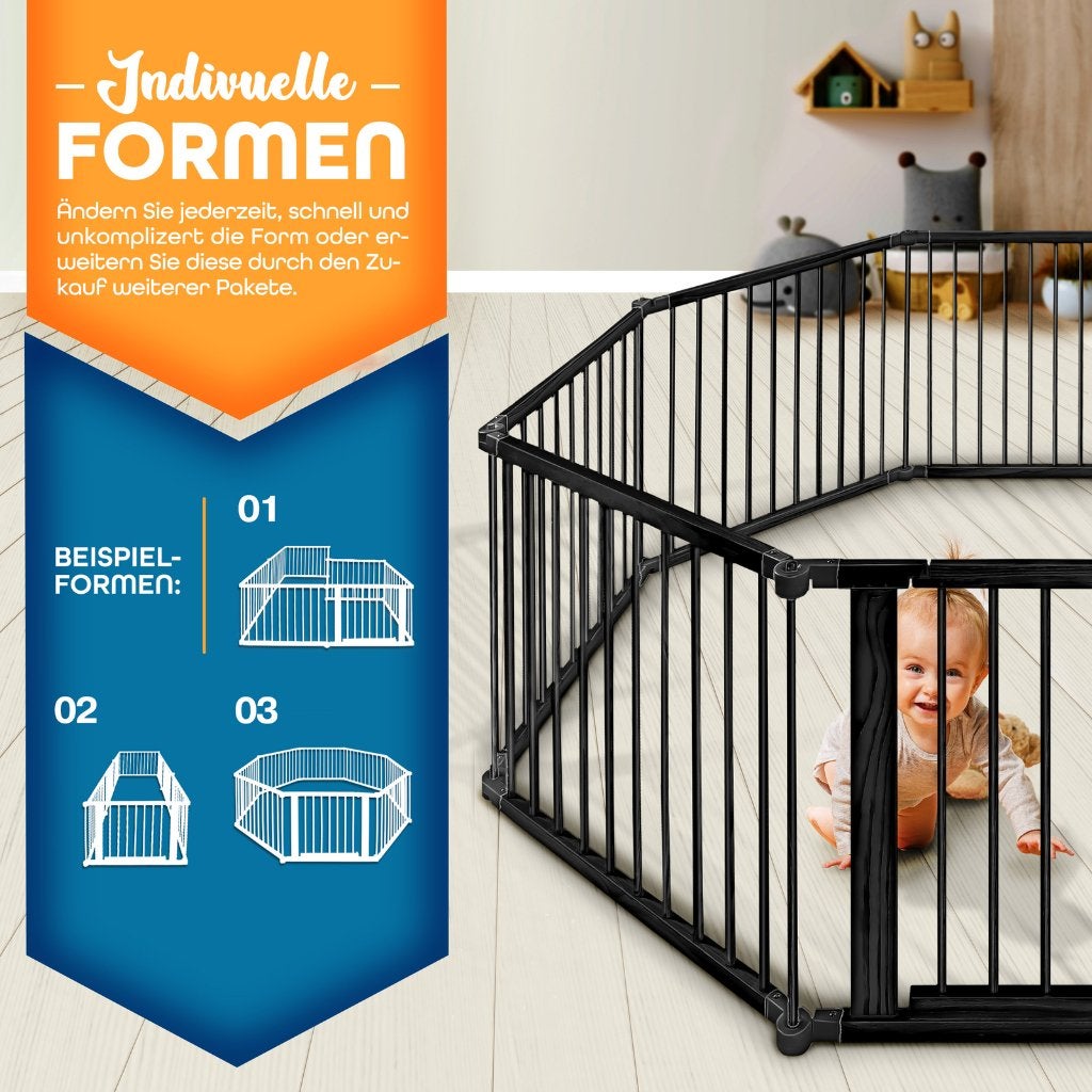Box grondbox afscherming veiligheidshek hout GRATIS BEZORGD!, Kinderen en Baby's, Boxen, Verzenden, Nieuw, Nvt, Overige vormen