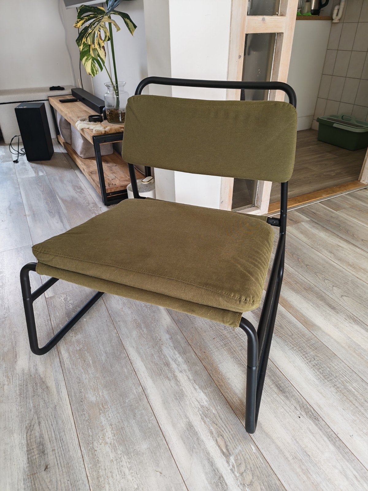 Ikea loungestoel, Ophalen, Overige kleuren, Metaal, Eén