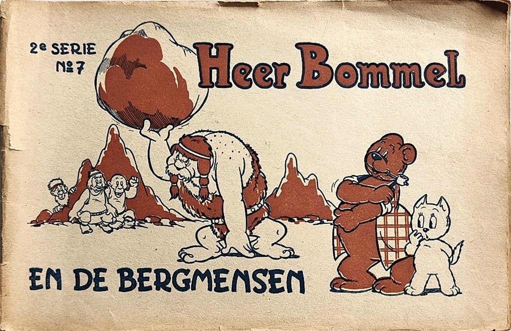 Heer Bommel en de Bergmensen D.A.V.I.D zeldzaam, Boeken, Eén stripboek, Ophalen of Verzenden, Gelezen, Marten Toonder